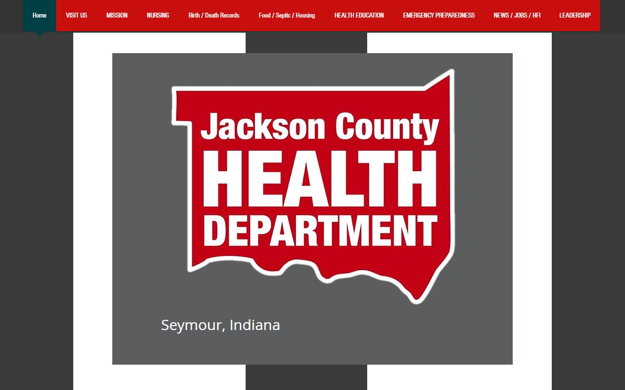Jackson County Health Department website for birth records information